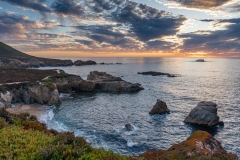 Garrapata Beach, Sunset, CA-2